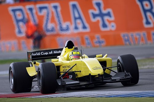 Renger van der Zande reed al eerder met succes in de A1 bolide